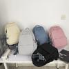 Mori Large-capacity Solid Color Backpack Male Trend Ins Korean Version Versatile Schoolbag Female High School Student Campus Backpack