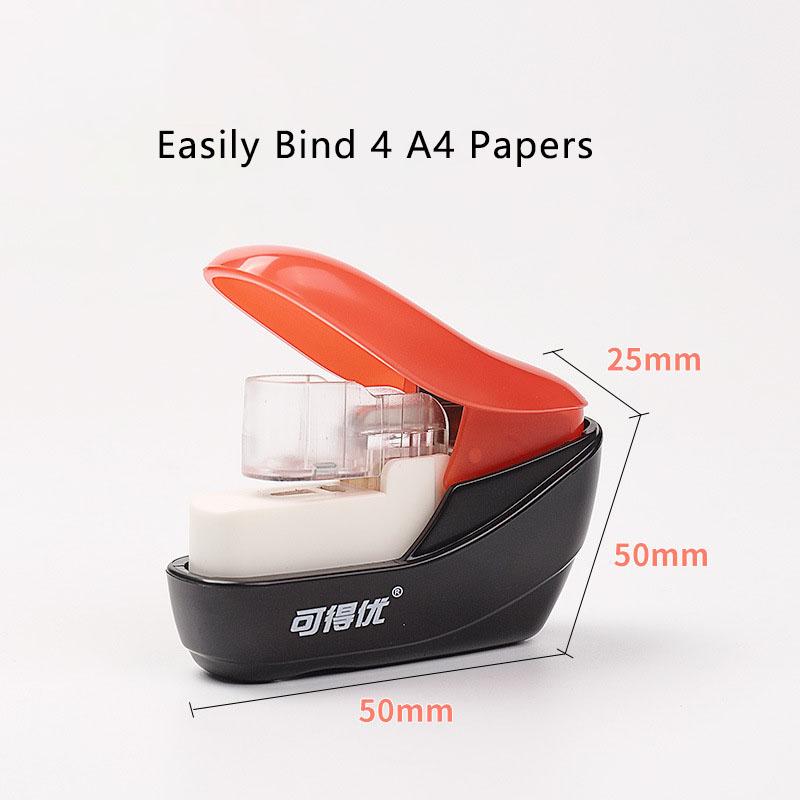 Mini bez hřebíků Snadná sešívačka bez námahy Kniha Sešívačka Sešívačka Bez sešívačky Kancelářské vázací potřeby Školní potřeby