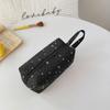 New Large Capacity Pen Bag Zipper Multi-function Cosmetic Bag Handbag Polka Dot Star Print Pencil Case School Supplies