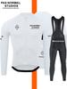 Spring and Summer Competitive Tight-fitting Version Cycling Suit, Thin Breathable and Quick-drying Long-sleeved Cycling Suit