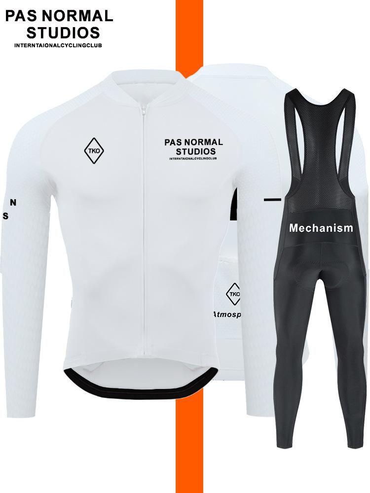 Spring and Summer Competitive Tight-fitting Version Cycling Suit, Thin Breathable and Quick-drying Long-sleeved Cycling Suit