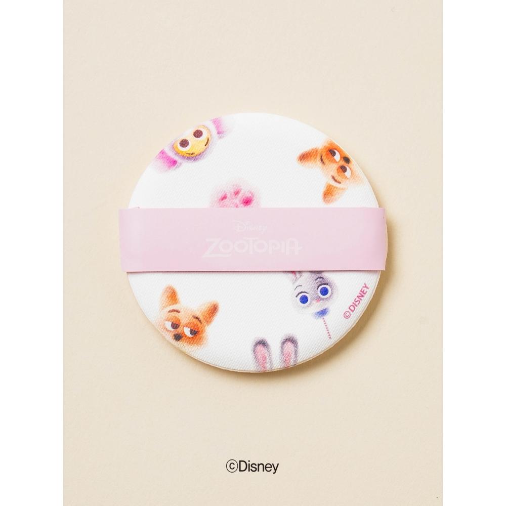 Daiso Disney Sweetopia Воздушная пуховка с лазерной перфорацией