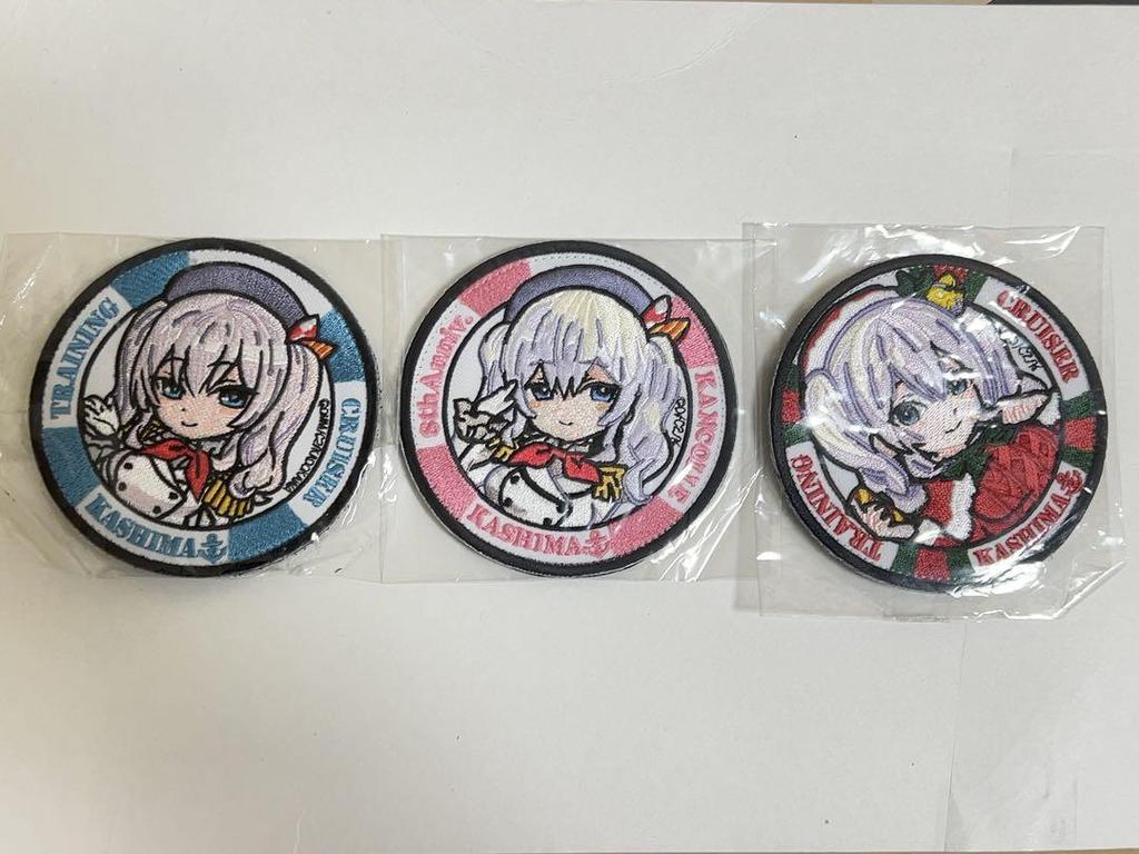 [USED] Hobby Japan KanColle Kashima Figure Bonus Military Patch (3 Types)