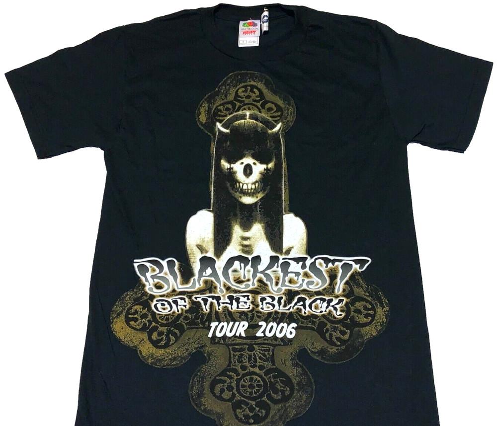 

Rare Vintage 2006 Blackest of the Black West Coast Concert Tour T-Shirt New! NWT Unisex T-Shirt S