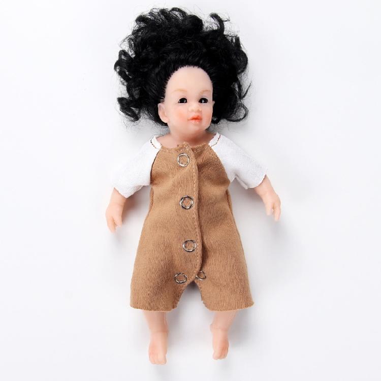 7’’ Handheld Reborns Doll Life Like Baby Girl Doll Parenting Game Doll Nursery Room Decors Reborns Doll