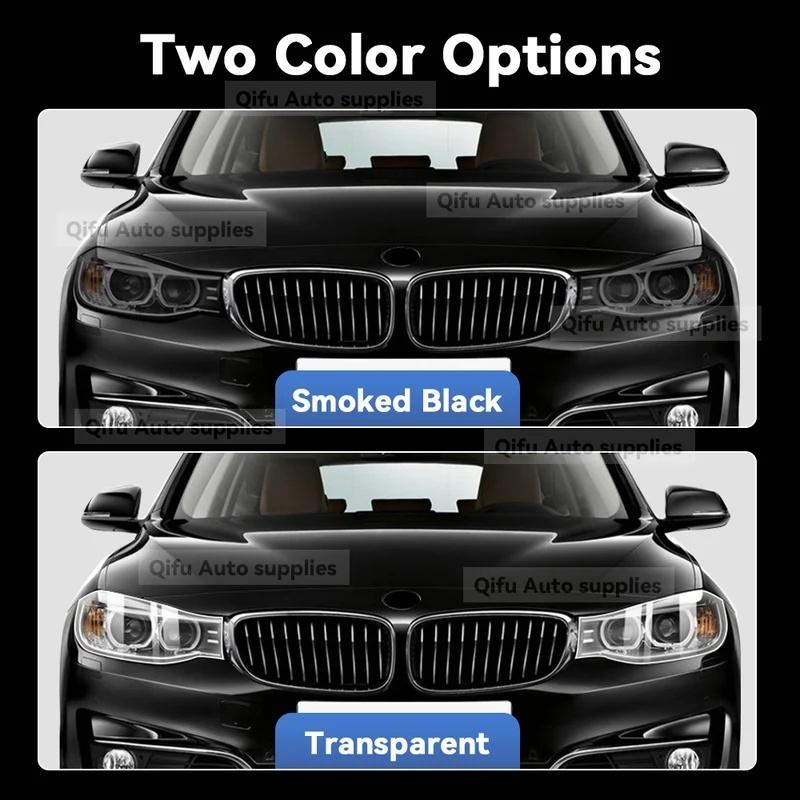For BMW Serie 3 GT F34 2013- Car Headlight Protective Film TPU Pre Cut Anti-Scratch Headlight Vinyl Film Accessories