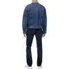 Calvin Klein 80s Casual Comfortable Simple Long Sleeve Denim Jacket Men jackets Dark-Blue 4RB990G-RG8