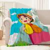 Cartone animato anime h-Heidi una Ragazza delle a-Alpi Flanella calda morbida coperta di peluche per divano soggiorno hogar camera da letto regalo da viaggio casa