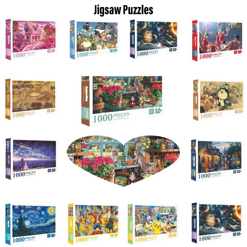 1000 Piece Jigsaw Puzzle Mind-boggling Landscape Puzzle Toy
