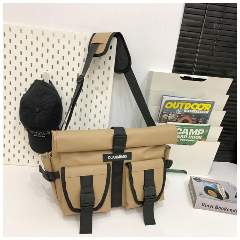 New spring niche function oblique span bag men's sports travel shoulder bag large capacity tote bag