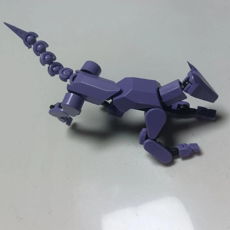 3D Multi-Jointed Movable Shapeshift Robot Joint Dog Creative Printed Mannequin Dummy Action Model Doll Toys for Children's Gifts
