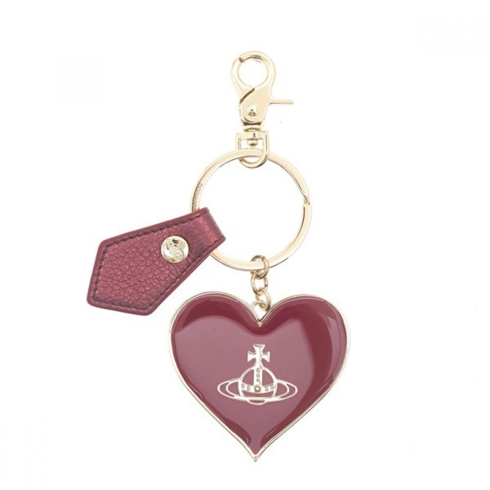 

Брелок для ключей Vivienne Westwood Grain Leather Mirror Heart Logo 82030008 Om0009 J402 Grainpurpl Single product