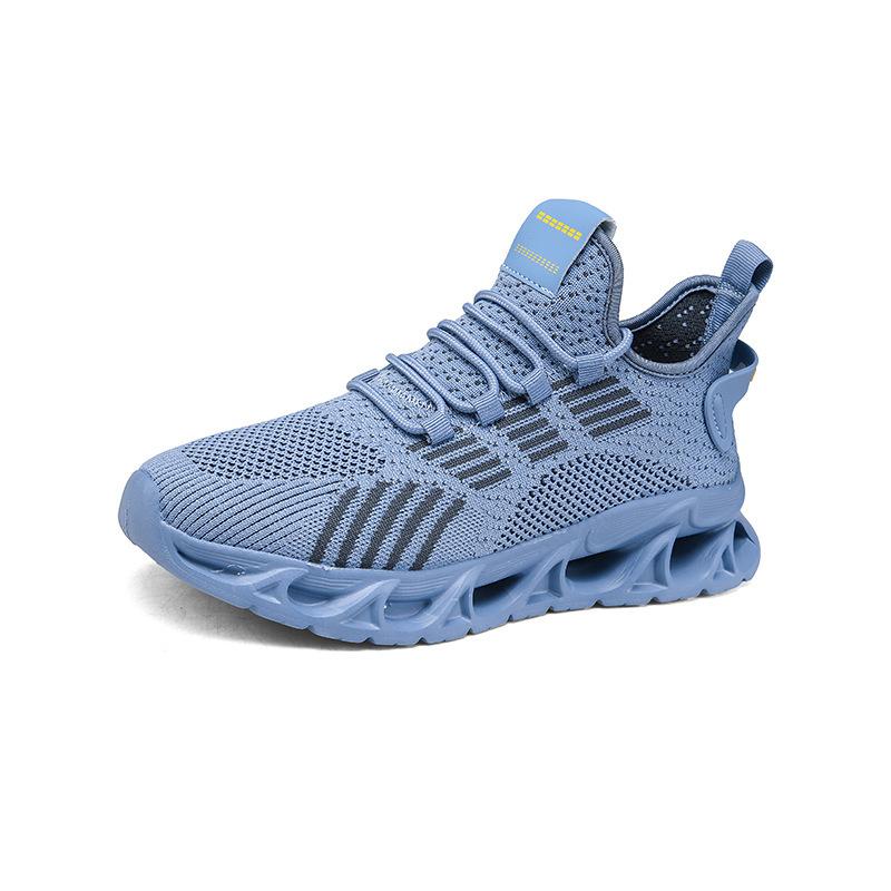 

2025 summer new large size sports running outdoor shoes flying woven coconut shoes designer trendy sports men s shoes 46
