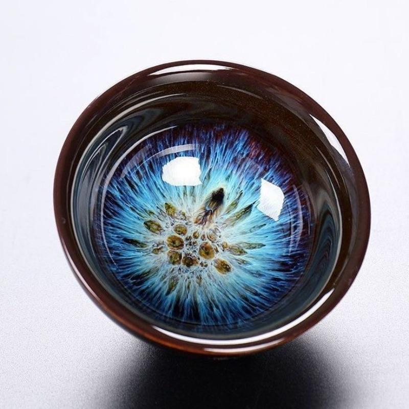 

Цзяньчжань печь изменение шляпа чашка кунг-фу чайная чашка чайный сервиз керамическая мастер-чашка чайная пиала большая чайная чашка чашка для питья чая 60ml