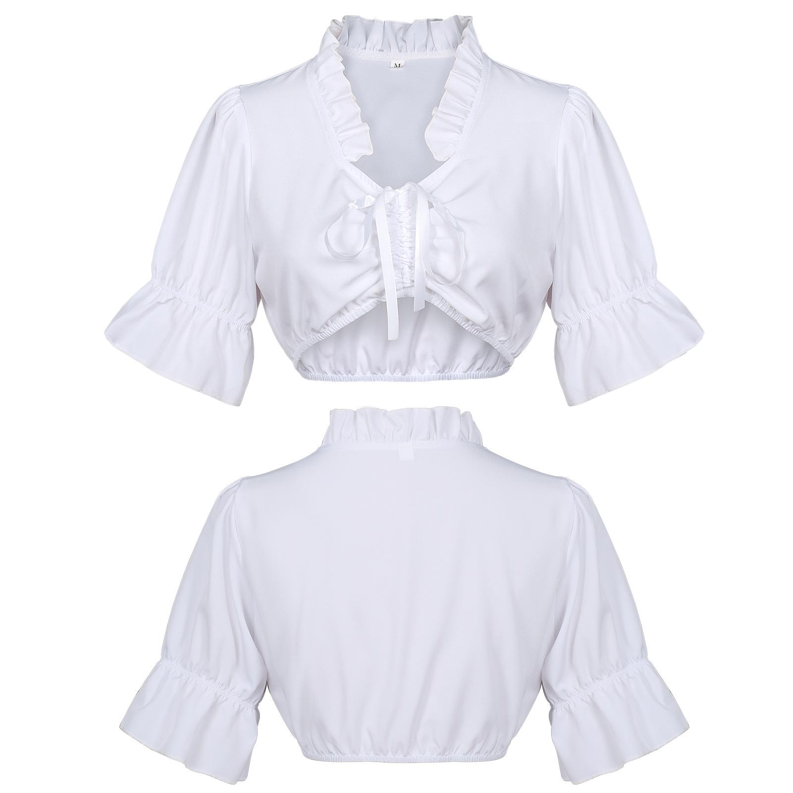 

2025 Summer Women s Lace-Up Solid Color Short Sleeve Dress Large