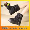 Versatile thick-soled boots, long boots, women's thin knight boots, new