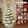 2026 New Style Large Decorative Christmas Tree - Ins Style, White Package