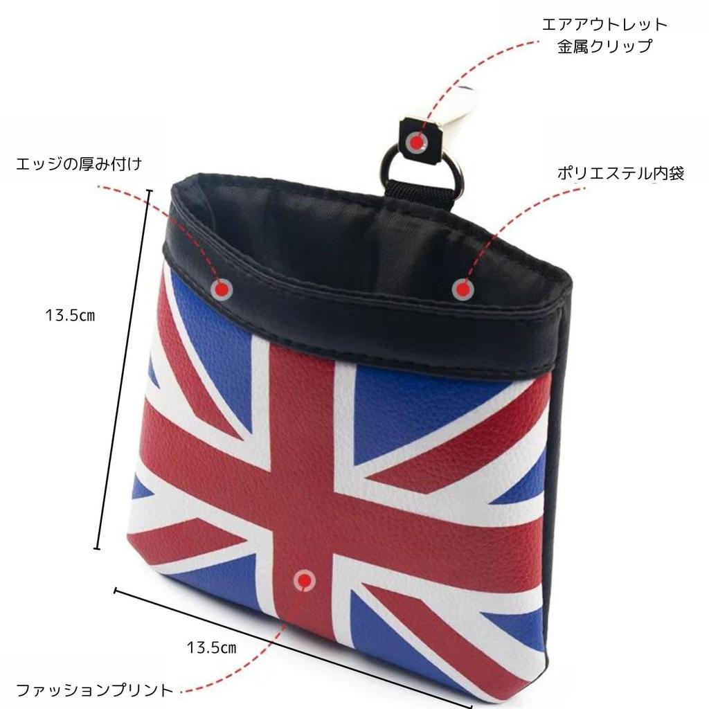 GeneX Air Conditioner Pocket, BMW MINI Mini Cooper, Union Jack, Side Pocket, Storage, Accessories, Parts, Custom, Interior, Accessory