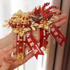 Dragon & Phoenix Wedding Corsage Set: 2 Corsages for Bride, Groom, & Parents