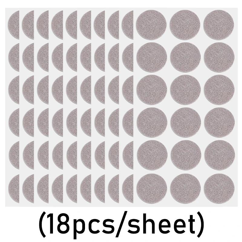 Zesílené plstěné podložky na nohy židlí Samolepicí Podložka chránící podlahu Nábytkové podložky Kulaté Čtvercové Nohy Kancelářské židle Pohovky Protiskluzové Návleky