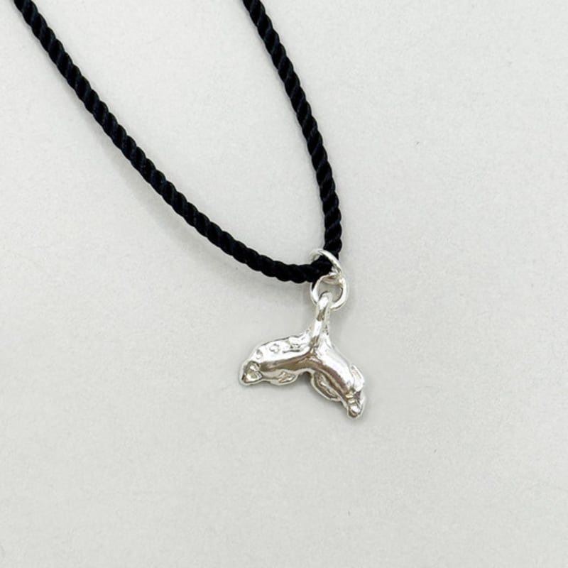 

TO.STONE [Rope Cord Type] Guided by Fortune SILVER(Glossy) L size Gray_41cm(38cm+3cm)