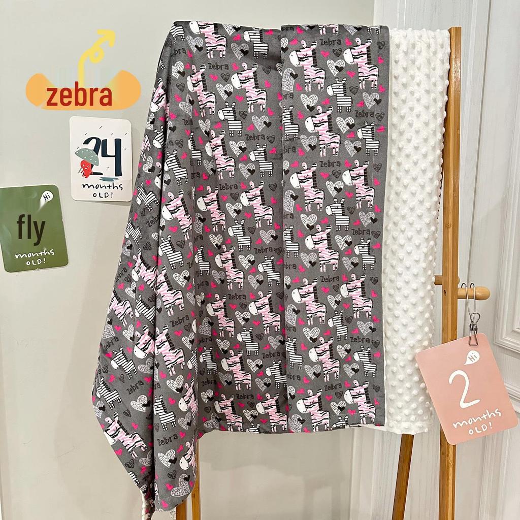 Washable Baby Wool Soothing Blanket - All-Season Nap & Sofa Quilt