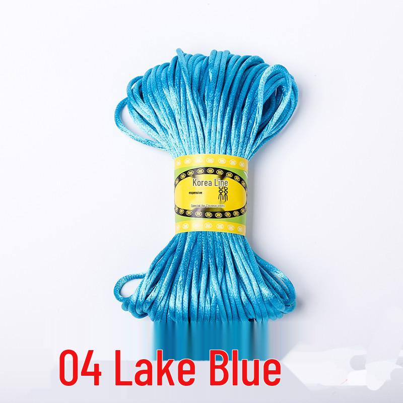 Korean Jade and Chinese Knot Weaving Cord - 20 Meters (No. 5 & No. 7)