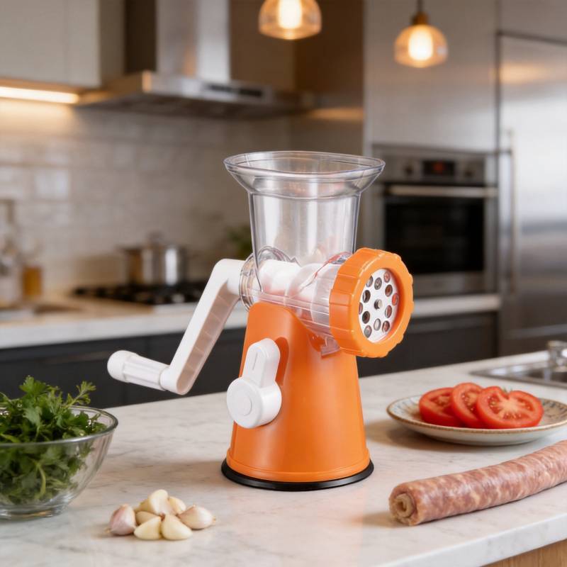 Multi Function Manual Meat Grinder With Detachable Blade For Home Kitchen