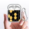 Clear Earphone Cases Cover Case For Airpods Pro3 3 4 Pro Pro2 1 2 Retro Honeycomb Net