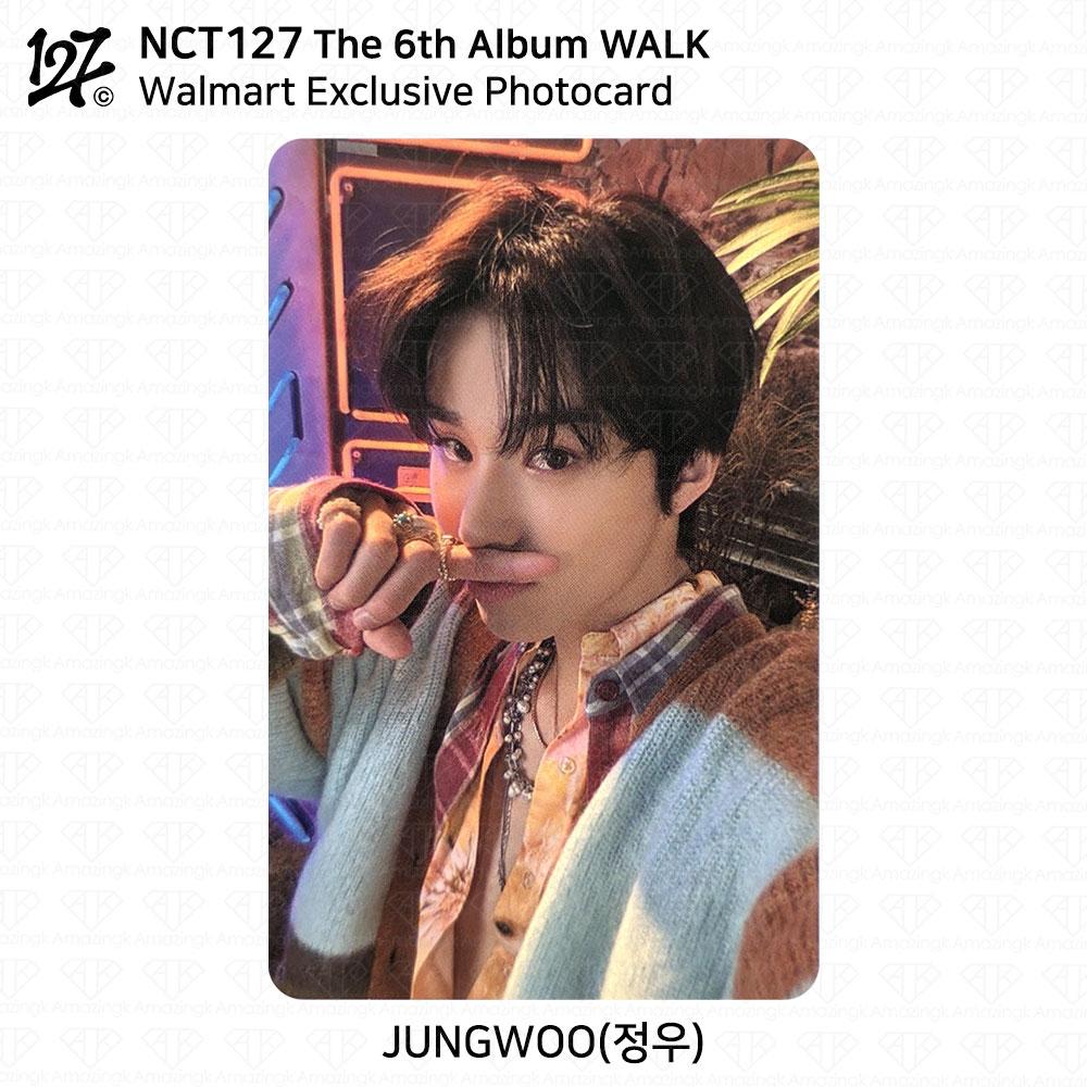 NCT127 The 6th Album WALK Exclusive Photocard SMtown Global Walmart KPOP