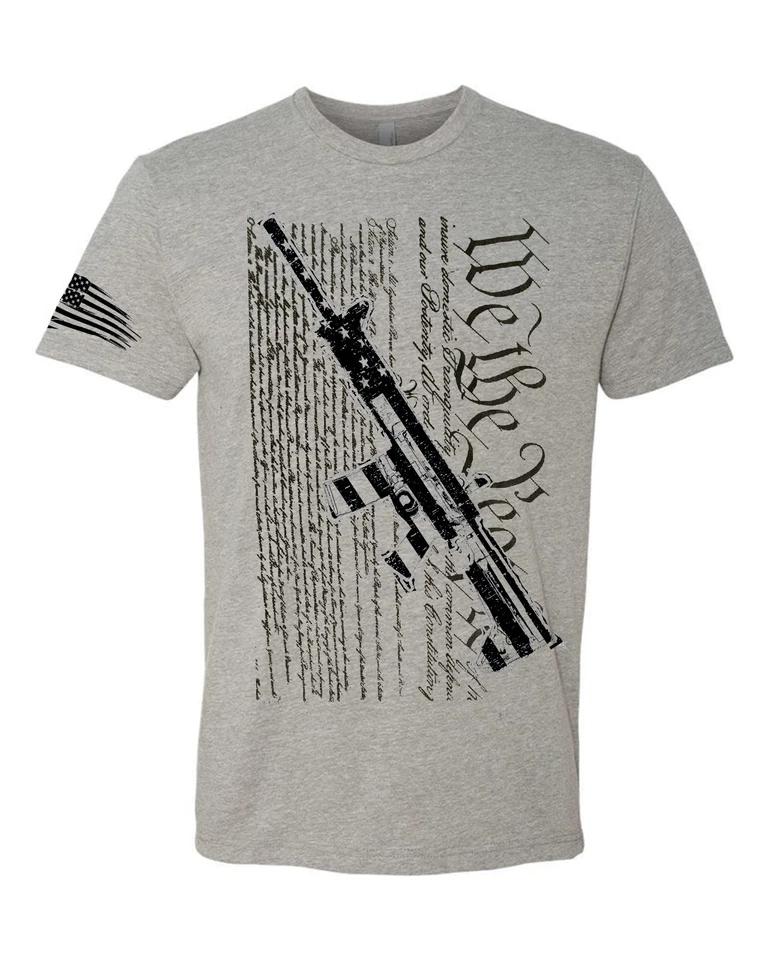 

Iron Gods We The People Workout T-Shirt AR-15 Tee Military Rifle US Armed Forces XL