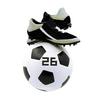 Christmas Ornament Soccer Design Easy To Hang Decorative Holiday Pendant with Festive Theme Pattern Home Decor