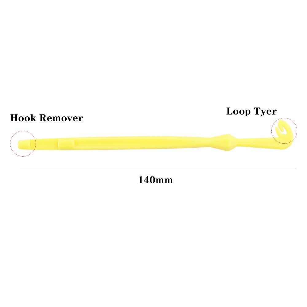 Line Tier Pesca Disgorger Tool Hook Loop Tyer Tie Fast Knot Tying Tool Fishing Hook Disgorger