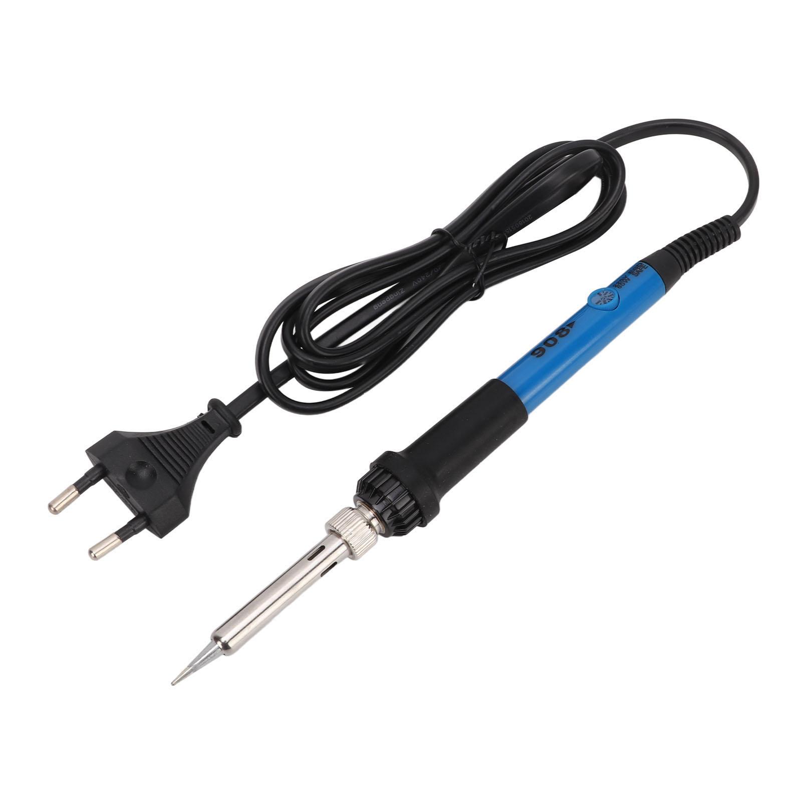 

Soldering Iron Kit Fast Heating Up Adjustable Temperature DIY Soldering Tool Kit for Repairing Welding 60W