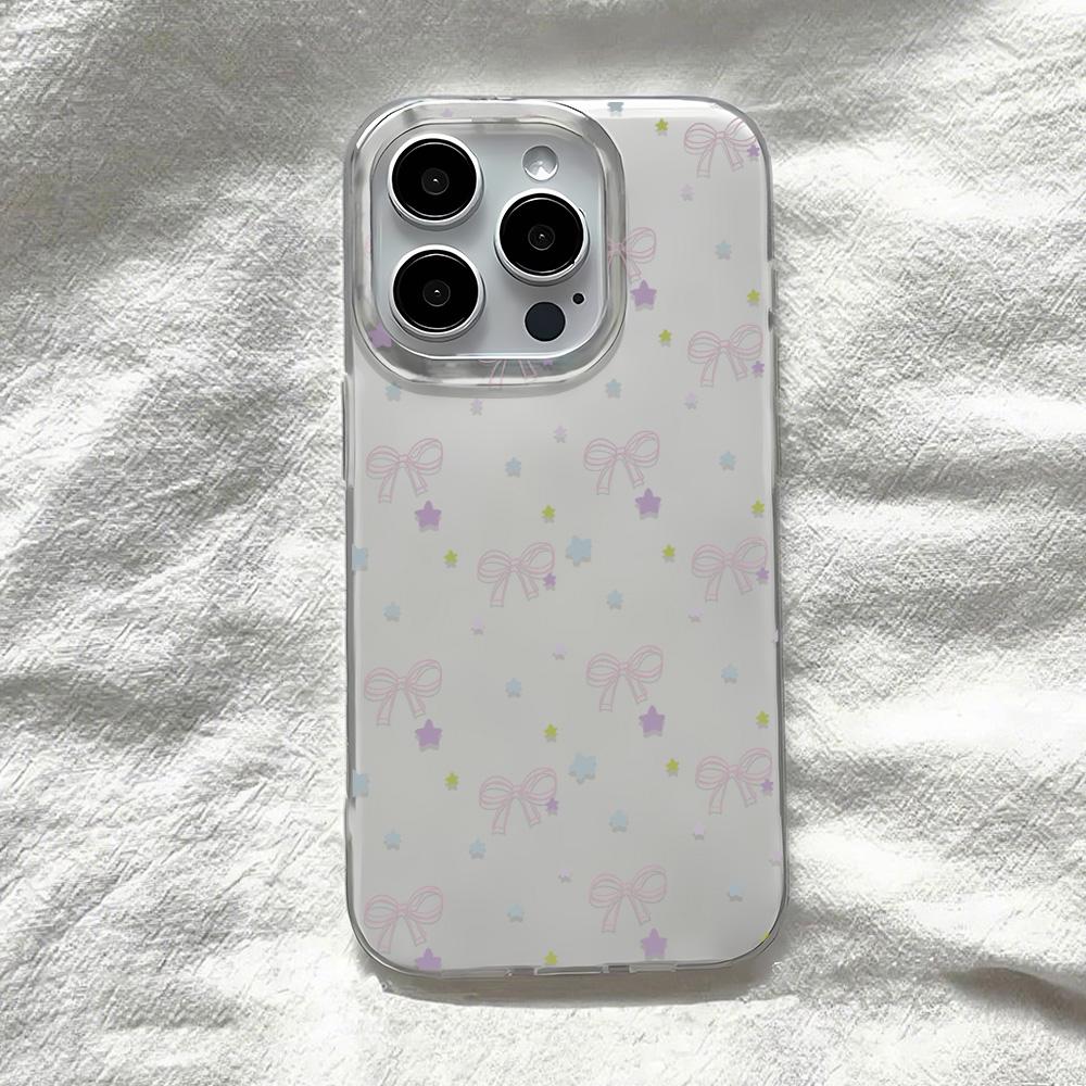 Painted Phone Case for iPhone 12 13 15 16 iPhone 16 12 13 14 15 Pro  14 15 16 Pro Max Coverage Shockproof Anti-Fingerprint Fresh Style Protective Case