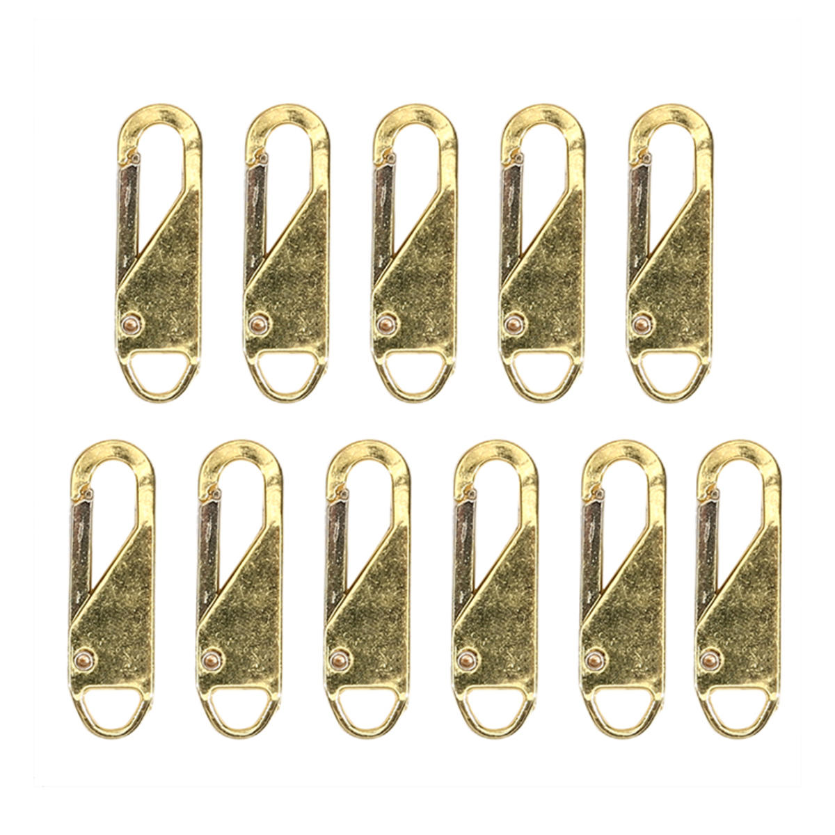 

Заменители пуллеров молнии, Ремонт слайдера молнии, Мгновенные головки молнии, Ручка-пуллер, Удлинитель молнии для ткани, дорожной сумки one size золотой