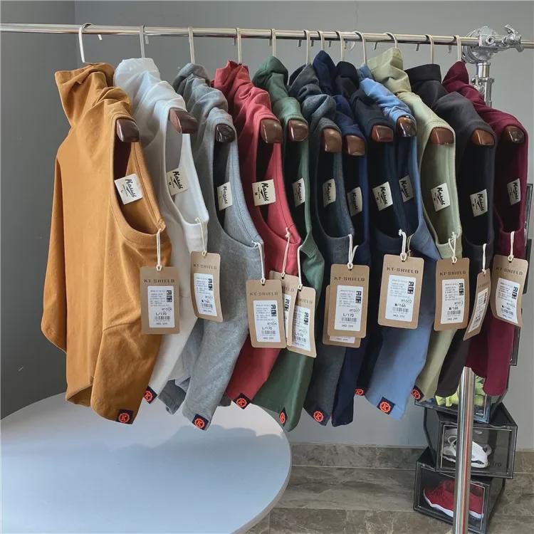 HK Fashion: 2020 Trendy Korean Men's T-Shirt In Vibrant Summer Colors, Made from Premium Xinjiang Cotton