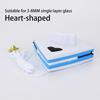 Double-Sided Glass Window Cleaner Triangle Multi-Function Double-Sided Magnetic Glass Cleaner Car Window Cleaning Tool