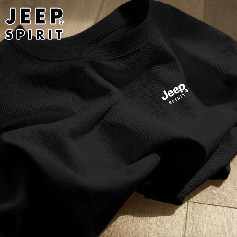 

Мужская футболка JEEP SPIRIT из чистого хлопка с коротким рукавом 3XL