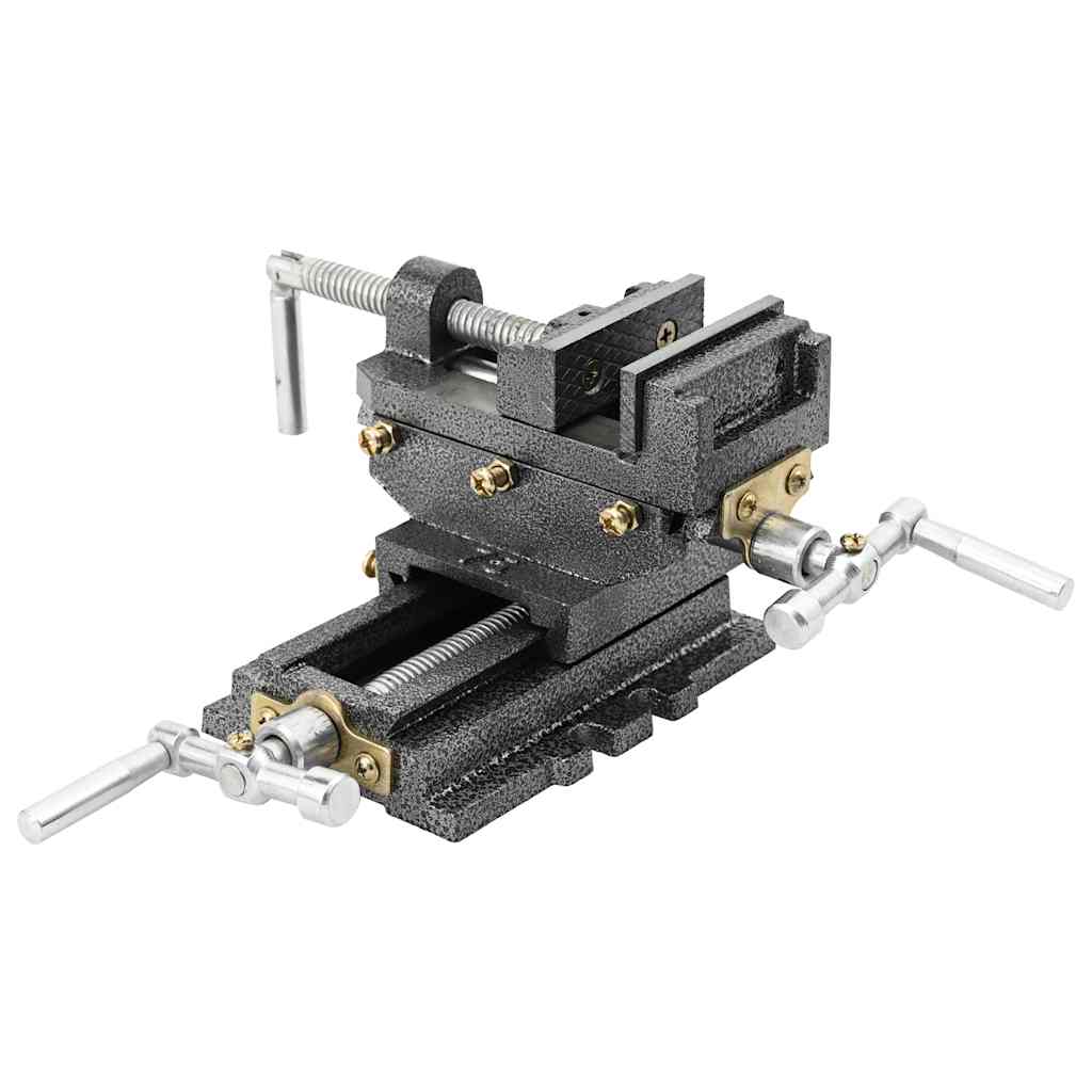 Manual Cross Slide Vise 70 Mm