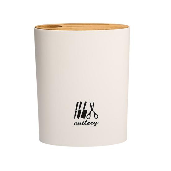 

Стеллаж для хранения резца быстрого дренажа, вентиляция, прочный строительный резак из АБС-пластика, держатель для хранения кухонных принадлежностей M белый