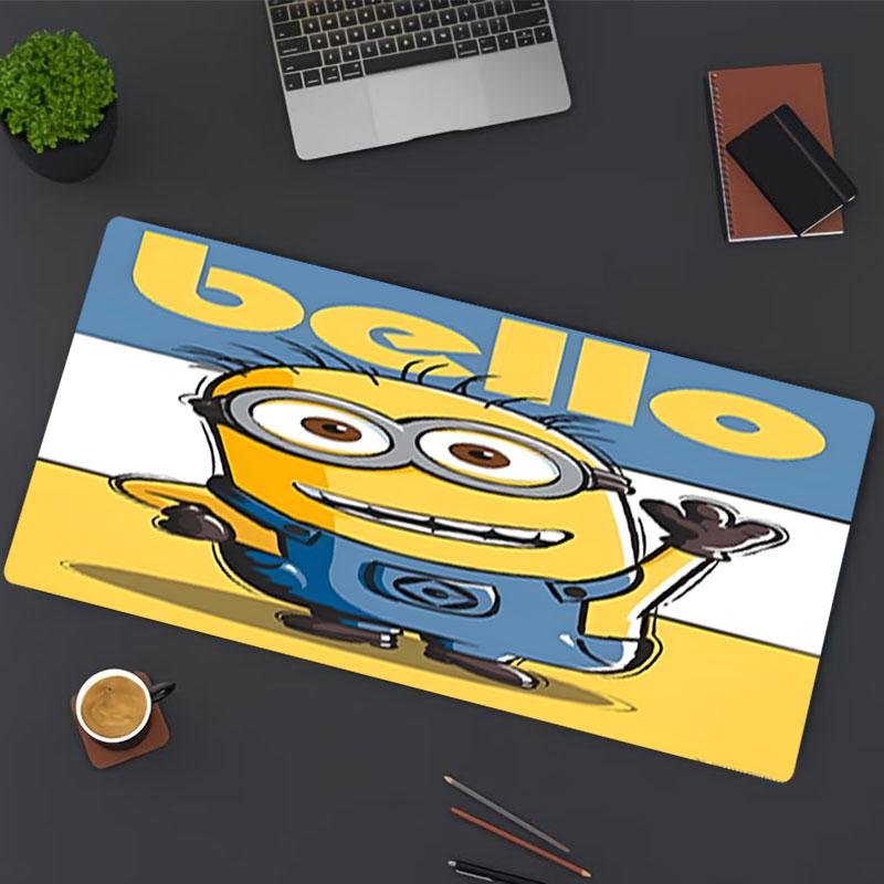 Minions Print Mouse Pad, for Keyboard Pad Laptop PC Mat for Office Home Use, Desk Decor, Perfect Birthday Gift for Gamers