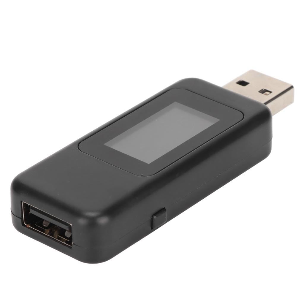USB Tester Multifunctional Power Off Save Function Digital LCD Display Voltage Current Security Meter