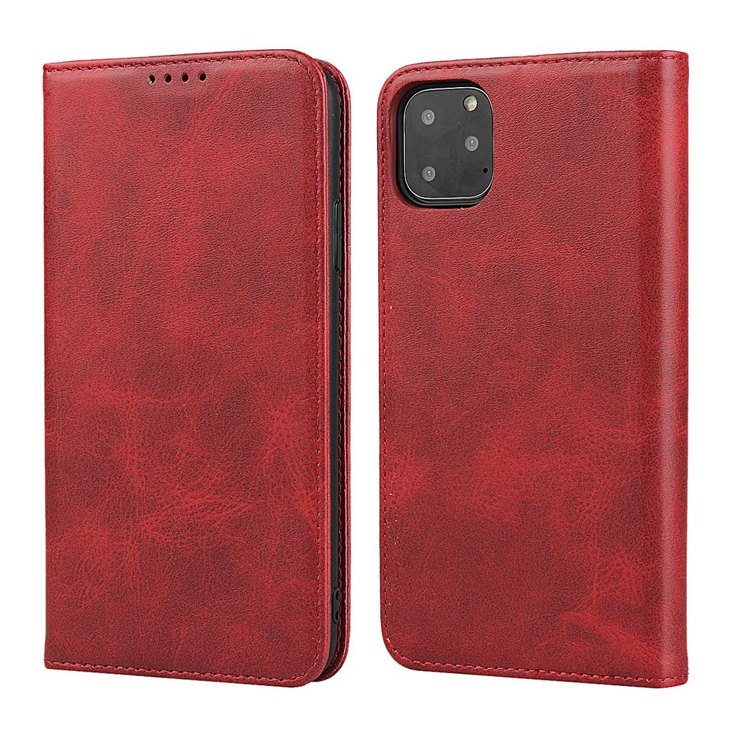 Applicable To iPhone11Pro MAX Mobile Phone Case New Apple 11 Calf Pattern Leather Case Apple X Flip Case