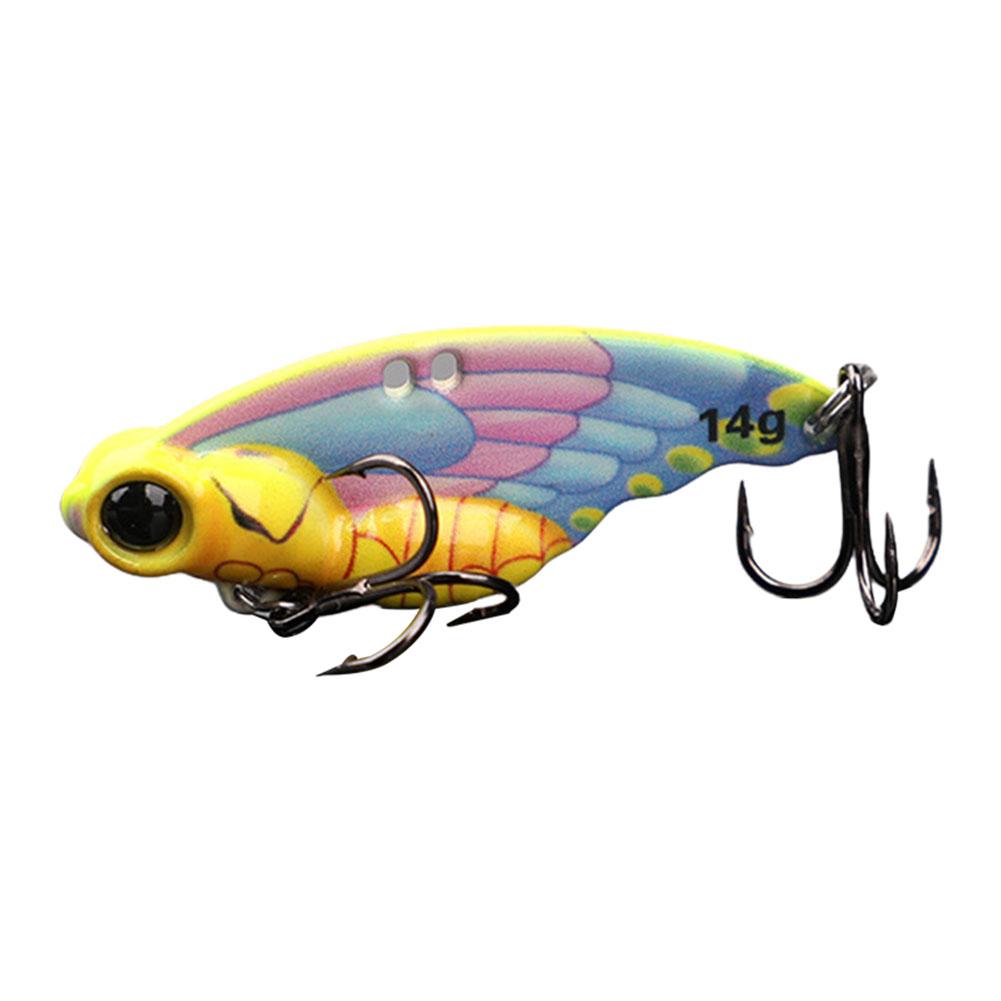 Vibration Spoon Bait Bass Fishing Lure Butterfly Metal VIB Bait Artificial Bait Hard Bait