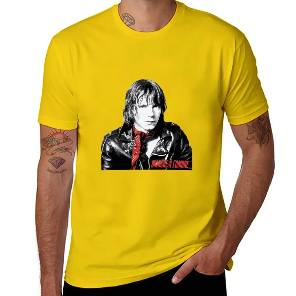 Renaud T-Shirt Blanks Tops Black T Shirts for Men
