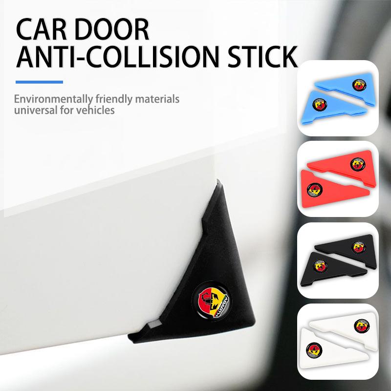 Car Door Corner Protective Anti-Collision Strip Silicon For Abarth Fiat Grande Punto Tipo Stilo Ducato Palio 500x