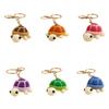 Animal Keychain Charm with Mini Crochet Design, Split Ring Clasp Accessory for Keys, Bags and Daily Carry Accent