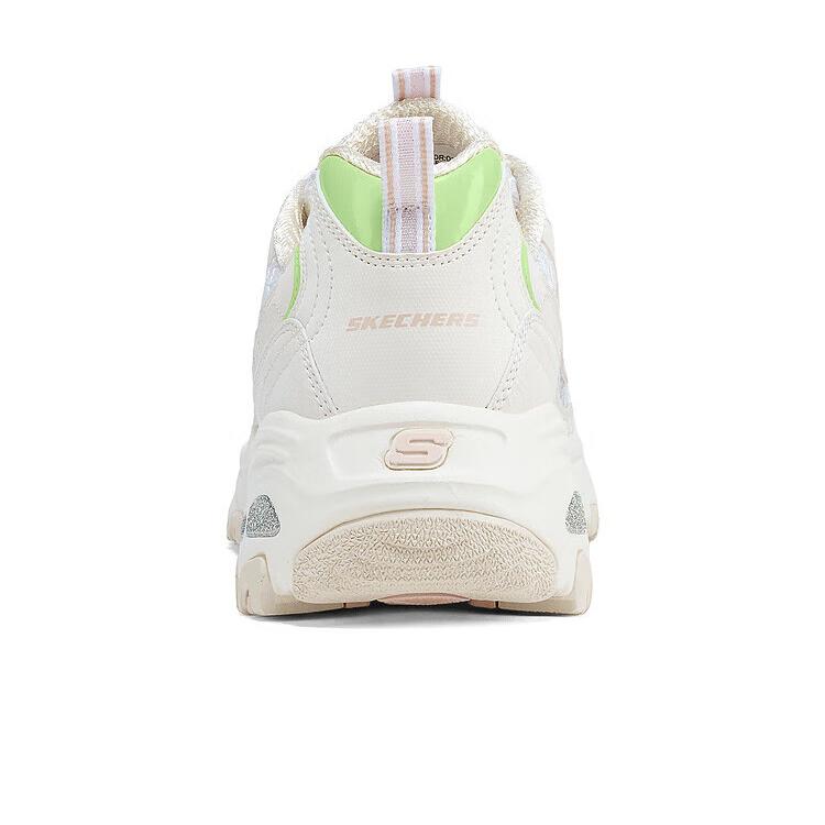 Skechers D'Lites 1.0 Low Top Casual Shoes Women's Ecru 150535-OFPK