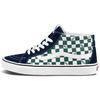 Sk8 Mid Checkerboard Green/White